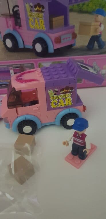 gargamel igracka: Sluban kockice, girl's dream, set kamion sa figuricom, kamion je oko — 8