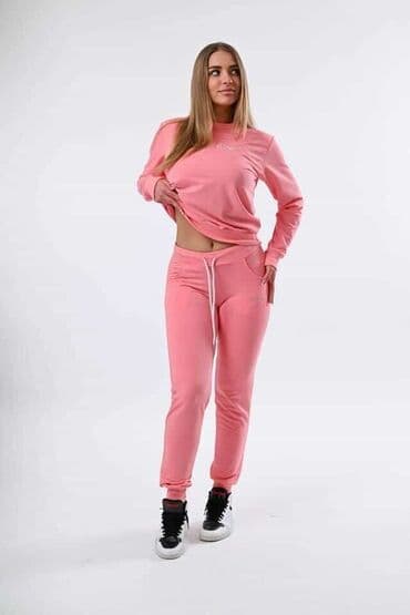 tech fleece zuti: Ženska dukserica žute boje sa dugim rukavima i okruglim izrezom — 5