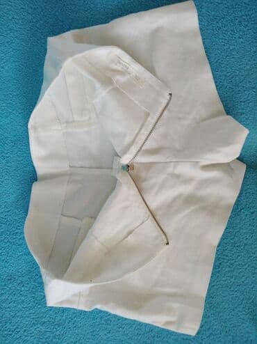 svilene ešarpe beograd: XS (EU 34), Cotton, color - White, Single-colored — 2