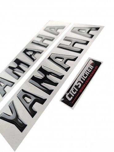 prsluk s: Yamaha Slova - Stikeri - 1380 📌 Opis: Samolepljivi stikeri izradjeni — 4