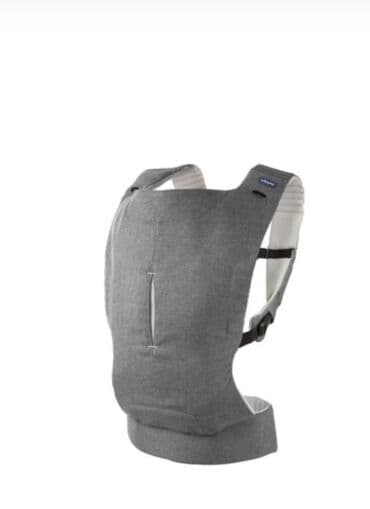 odeca za bebe do 3 meseca: Nosiljka za bebe – siva - Ergonomski dizajn sa M-položajem kukova i — 4