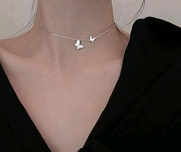 Predivna sa leptiricima sterling srebro 925