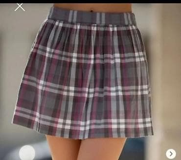 Ženska karirana mini suknja - Kroj: A-linija sa laganim naborima na lalafo.rs Ženska karirana mini suknja - Kroj: A-linija sa laganim naborima