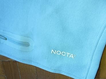 deca sorc: Nike NOCTA muške šorts pantalone – svetloplava boja - Model: Nike x — 5