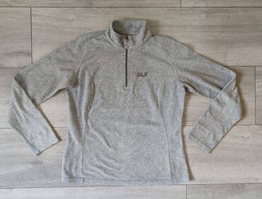 Dukserice: Jack Wolfskin, M, bоја - Siva