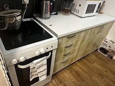 Ugaone garniture: Kuhinjski viseći i donji elementi sa radnom pločom – komplet - Gornji — 4