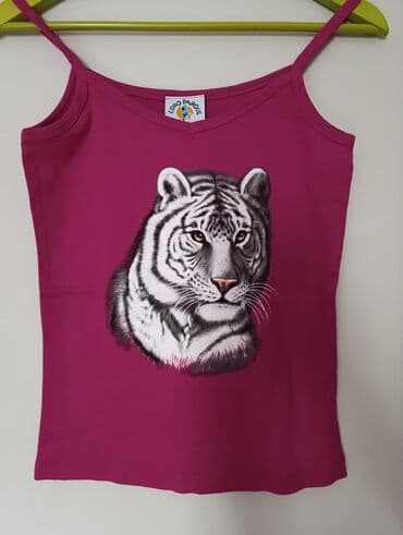 replay tank custom for her: M (EU 38), Cotton, color - Pink — 1