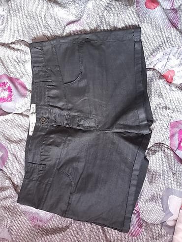 pantalone sat: Crni kožni sorc — 1