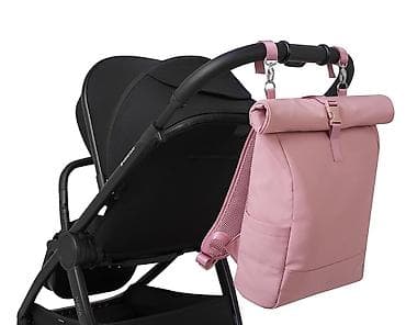 putna torba sa tockicima: KikkaBoo Torba za mame Jayden – pink (Šifra: KKB2) Elegantna i — 8