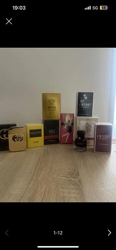 Set luksuznih parfema – originalna pakovanja različitih brendova i