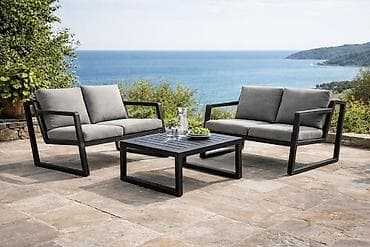 ormani za dnevnu sobu: Moderan set baštenskog nameštaja — 2