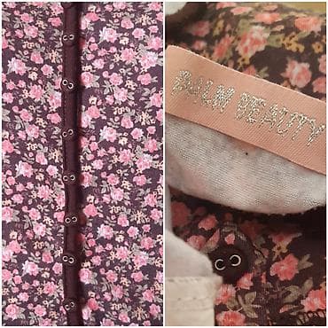 bluze katrin: Ženska tunika/majica kratkih rukava sa cvetnim dezenom. - Brend: Palm — 2