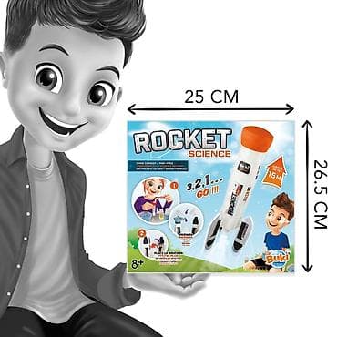 raketa od kolaž papira: Buki Nauka rakete – STEM edukativni set za pravljenje i lansiranje — 4