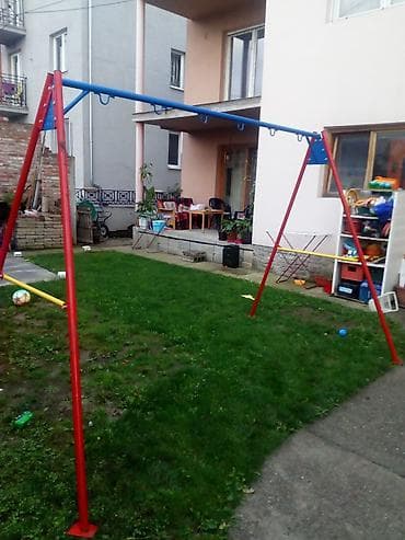 pcelinji vosak za namestaj: Metalna konstrukcija za dvorišne ljuljaške - Masivni čelični ram u — 8