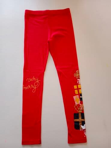 decija garderoba iz turske: Helanke novogodišnje sa štrasem Pepco Veličina 128 može i 122 manje su — 1