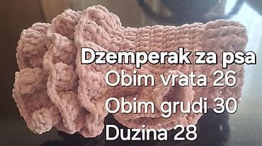 Džemperak za psa – ručno pleten, mekan i topao, idealan za hladnije