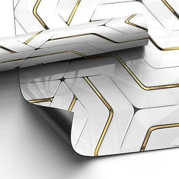 Tools & Equipment: ❤Zidne obloge u rolni 3m×1,2m 💢Samolepljive 💢Lake za postavljanje — 4