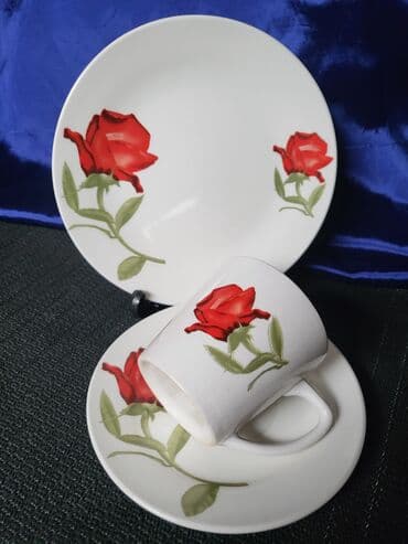 set za koktele cena: Vintaz porcelanski set. Set nigde okrzan,napukao,polomljen,sve na — 2