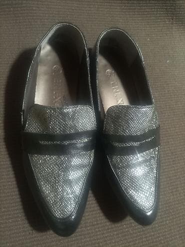 espadrile zenske: Ženske mokasine – veličina 37 - Model: ravne mokasine sa špicastim — 2