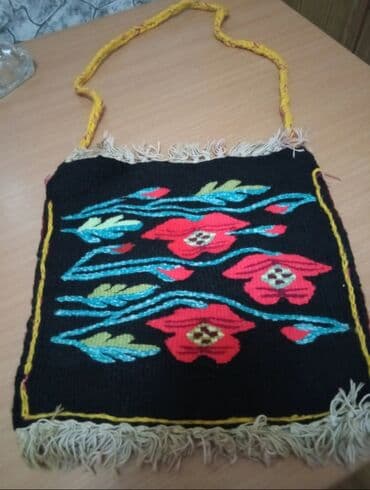 catwalk torba: Etno rucno radjena torba.Za restorane,kuce,salase.Srecna — 1