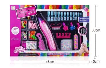 suknje sa slicem: Set za nokte sa perlicama i dodacima Dimenizije pakovanja na slici — 1