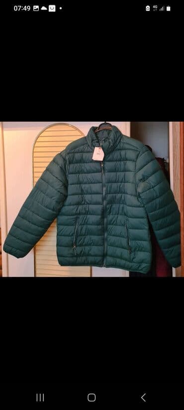 jagger obuca: Muška puf jakna – dostupne veličine 5XL i 6XL - Kroj: klasična — 6