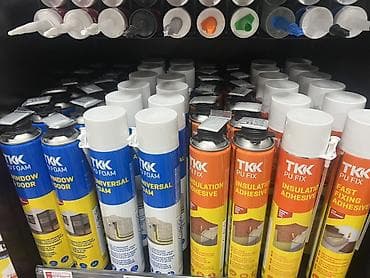bravica za staklo: TKK PU pena i lepak – profesionalna linija montažnih pena i — 1