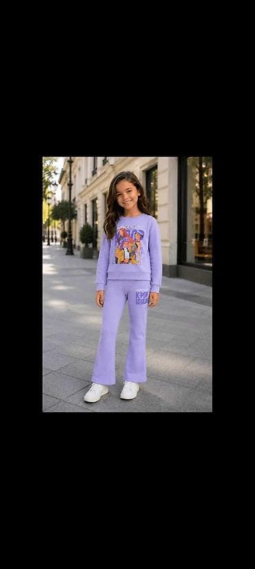 tech fleece za decu cena: Dvodelni komplet (trenerka) za devojčice – K-Pop kolekcija, Jesen ’26 — 1