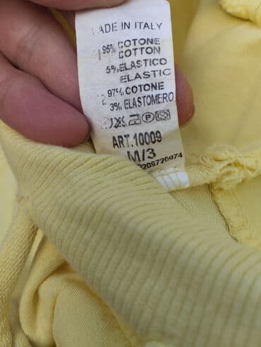 comma pantalone: M (EU 38), Single-colored, color - Yellow — 3