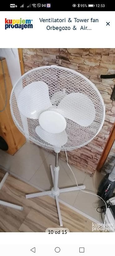 life ton a 3.3: Stojeći ventilatori – model FS40-12G (JERPE), 45 W, 230 V ~ 50 Hz — 3