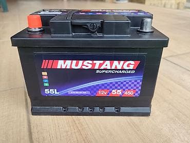 -Akumulator 55Ah Mustang levi + nov nekoristen sa racunom i garancijom