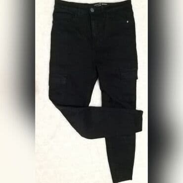 pantalone elipsa: Stradivarius high waist 38 Odlicne,sa puno elastina,visokog struka i — 4