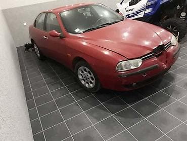 Automobili: ALFA ROMEO 156 - KOMPLETAN AUTO U DELOVIMA | Alfa 156 u crvenoj boji — 1