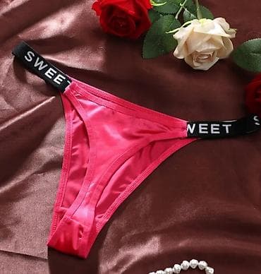 Gaćice: Ženske gaćice – tanga/bikini u 3 različite boje, kroj sa elastičnim — 1