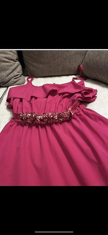 Haljine: Duga letnja haljina u boji fuksije - Brend: EWAROZA (etiketa — 1