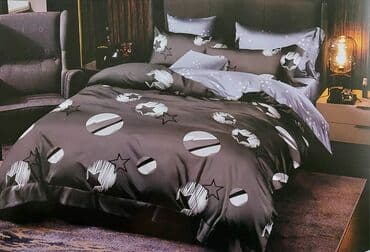 ikea posteljina na srca: ❤Posteljina iz 7 delova ❤Čaršaf-220*240 ❤Jorganska navlaka-2x140*200 — 4