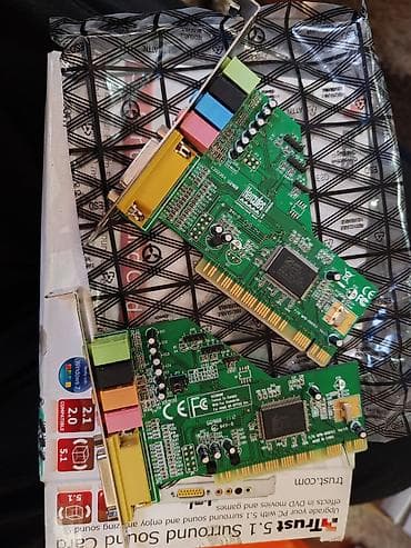 blutut za automobile: **Trust 5.1 Surround Sound Card – PCI zvučna kartica** PCI zvučna — 3