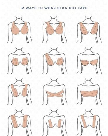 Women's Clothing: Boob trake za podizanje grudi Trake za grudi Nevidljivi brus Push up — 2