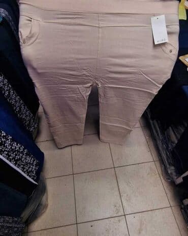 pantalone od vestacke koze: 2000 dinara
4xl,5xl,6xl,7xl — 2