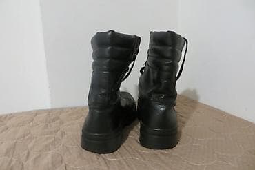 br 42: KOZNE VOJNE CIZME br 44 28cm unutrasnje gaziste stopala, potpuno — 3