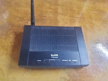 Zyxel 660HW-T1 v3 wireless router Fast Ethernet Black, Blue 802.11g