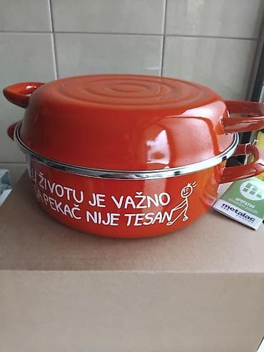 Emajlirani okrugli Metalac pekač lux, 26cm, 4.8l