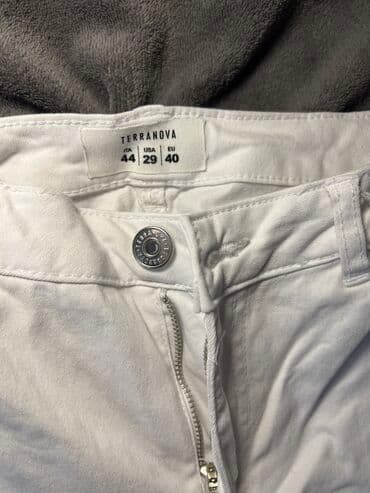 nike farmerke: Prelepe bele terranova farmerke. Nijednom nisu nošene ali su oprane — 3