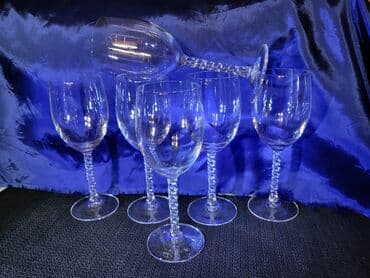 swarovski case za vino cena: Case nove za vino kristal,led kristal d'Argues Francuska 80,90te god — 8