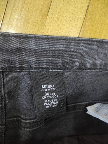 push up pantalone: Farmerke H&M veličina 36/32. Polovne. Poluobim struka 45/48 — 5