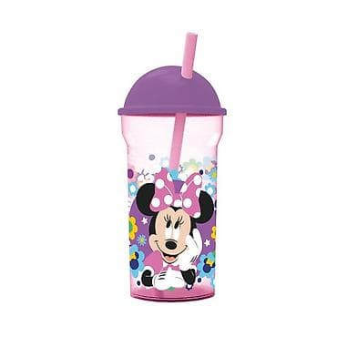 waikiki teksas suknje za devojcice: Flašica sa cevčicom Minnie Mouse 460 ml Preslatka i praktična flašica — 1