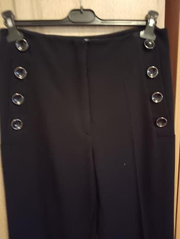 levis crne farmerke: Ženske pantalone PS Fashion – crne, visokog struka, ravnog kroja — 2