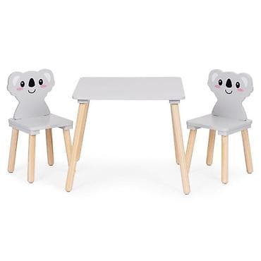 Setovi stolova i stolica: Dečiji set nameštaja Koala – sto + 2 stolice, ECOTOYS Šifra — 3