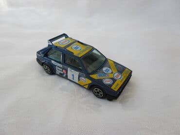 Burago Lancia Delta S4 crni, Italy,malo izgrebane nalepnice