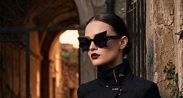 Unikatne ženske naočare za sunce sa dramatičnim, skulpturalnim okvirom